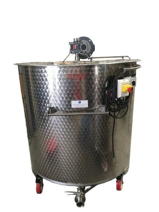 Miscelatore inox carrellabile