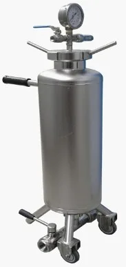 Nutrice per lieviti in acciaio inox
