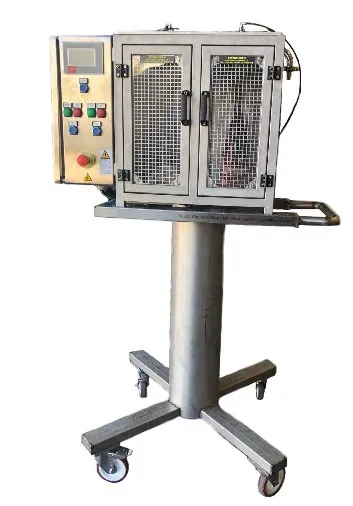 Riempitrice isobarica automatica su carrello