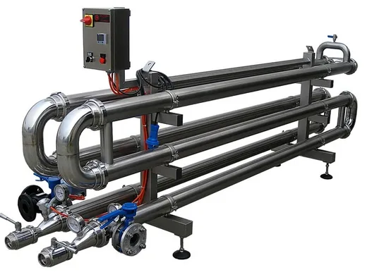 Scambiatore di calore termoregolato con quadro elettrico