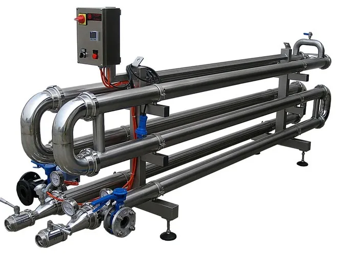 Scambiatore di calore termoregolato con quadro elettrico